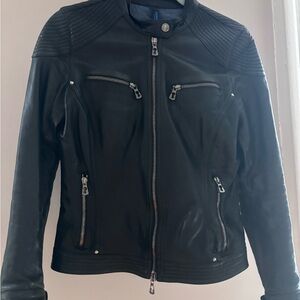 Benheart Italian Leather Biker Jacket